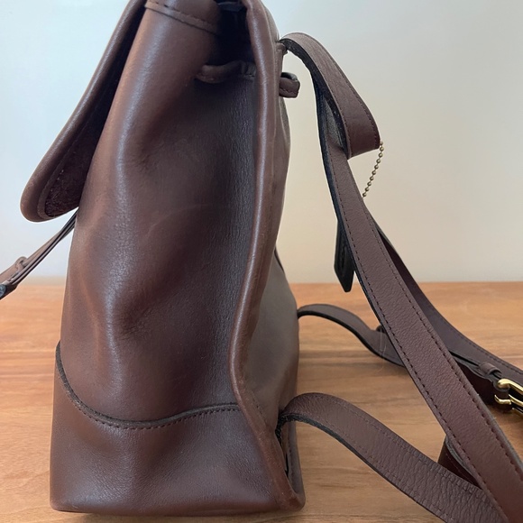Vintage Coach Leather Mini Backpack, - Picture 4 of 7